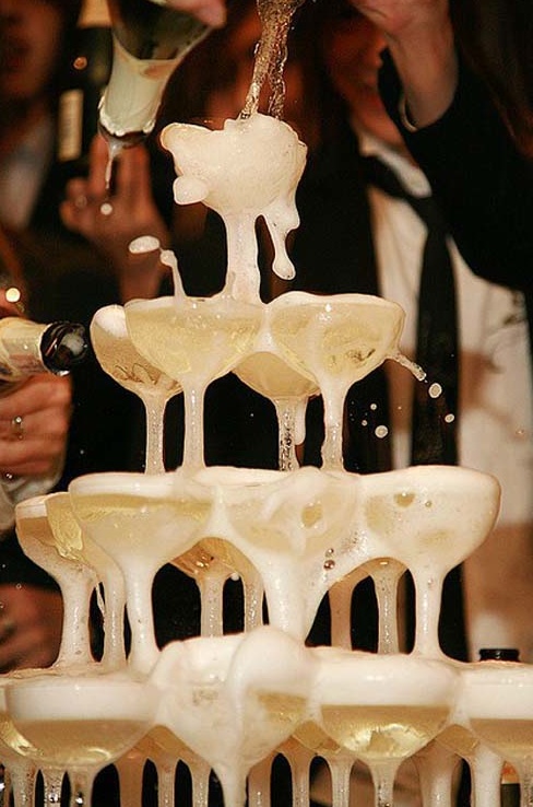 Moet Champagne Tower